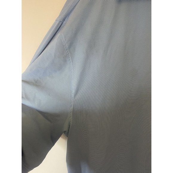 FootJoy FJ Men’s XXL Solid‎ Light Blue Polo Shirt Sleeve “Read” - Picture 4 of 11